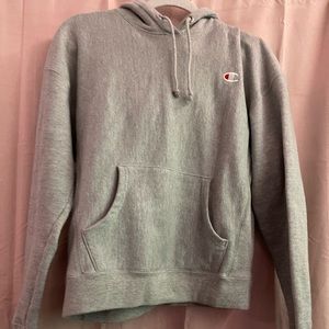 Champion grey hoodie